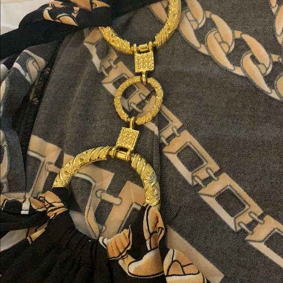 Cache rucched top with gold accents - Picture 4 of 4